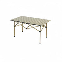 Lightweight Folding Camping Table Easy to Carry Roll-up Camp Table Anti-Slip Feet Outdoor Furniture for Barbecue