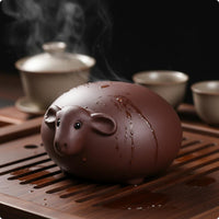 Sheep-Shaped Tea Pet Sheep Tea Pet Gift Idea Table Ornament