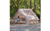 Freestanding Inflatable Cabin Tent Quick Setup Inflatable Tent Spacious Camping Cabin Sturdy for Glampers
