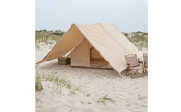 Cotton Inflatable Camping Tent Easy Setup Inflatable Tent Inflate Spacious for Families, Campers, Glamping