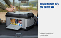 2025 Minimalist Car Storage Box, SUV Trunk Organizer, Foldable Camping Bin