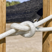 Nylon Rope for Sunshade Netting, Thickened Tie-Down Cord for Shade Cloth and Tarpaulins
