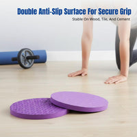 TPE Ab Wheel Slide Pad, Non-Slip Plank Support Mat, Soft Knee & Elbow Protection