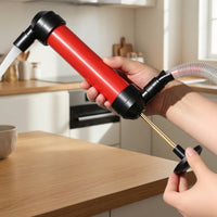 Drain Suction Pump Hand-Operated Suction Pump with Hose Portable for Homeowners, Aquarium Hobbyists, Air Conditioner Maintenance, Car Repair
