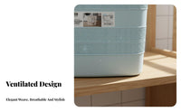 Lidded Laundry Basket With Lid Clothes container Large Capacity for Students, Families