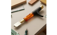 Glass Cutter Sharpen Glass Cutter with Alloy Head Comfortable Tool for Glaziers