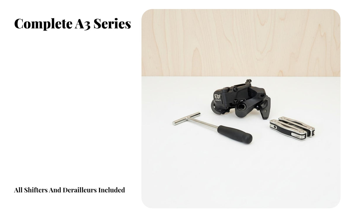 24 Speed Derailleur Combo Ergonomic Design 3x 8-Gear Bike Gear Selector Set Mountain Bike Derailleur Gear Selector S