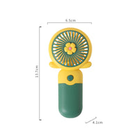 Lightweight Handheld Mini Fan Long Battery Life Portable USB Fan Adjustable Speed Control Low Noise for Students, Office Workers, Commuters, Travel, Dorm Room, Outdoor