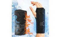 Adjustable Wrist Sleeve with Gel Pad Compression Gel Wrist Sleeve Stretchy Universal for Home, Gym