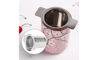 Tea Strainer with Tabs Stainless Steel Infuser Food-Grade for Home
