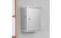 Stainless Steel Suggestion Box Professional Grade Lock Locking Wall Mailbox Office Feedback Box Anti-Fishing Design Metal