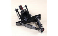 Double Bass Drum Pedal Featuring a Drive Shaft Adjustable Drive Shaft Hardware for Drummers