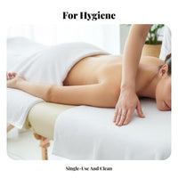 100 Pieces Massage Face Rest Cover Hygienic Face Rest Sheet Breathable Headrest Sheet for Clients, Spas, Wellness Center