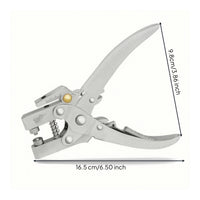 Handheld Punch Plier with Eyelets Eyelet Hole Punch Pliers Easy to Use Handheld Eyelet Plier for Crafters, Belt Making