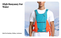 Kayaking Buoyancy Vest Lightweight Paddle Board Buoyancy Aid Watersports Buoyancy Aid Quick Drying Kayaking Safety Vest