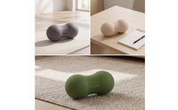 Peanut Massage Ball Silicone Sports Ball with Double Bulges for Yogis