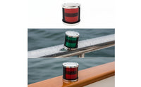 Boat Navigation Light with Stainless Steel Cover Resistant Boat Navigation High-Output Lamp
