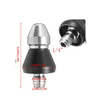 Easy Installation High-Pressure Water Nozzle Adapter Compact Brass Threaded Nozzle Adapter for Car Washing