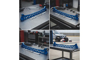 Chassis Brace with Hardware Aluminum Alloy Chassis Support Bar Lightweight for Tuner, Track Cars