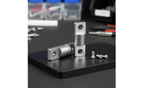 Noiseless and Fluid Carbon Steel Rotational Force Hinge Heavy Duty Rotational Force Friction Hinge Long-Lasting Hardware Compact Design for Manufacturers, DIY Enthusiasts, Prototyping, Electronics Repair