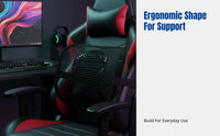 Car & Office Chair Mesh Lumbar Support, Ergonomic Back Pillow, Four Seasons, Adjustable Strap, Steel Wire Frame