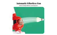 Adjustable Settings Automatic Badminton Serving Machine Easy Installation Badminton Training Machine Holds 15 Shuttlecocks for Home, Outdoor