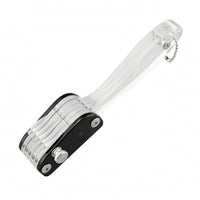 Transparent Handle Scoring Cutter Metal Blades Multi-Blade Cutter Enclosed Design Manual Food Cutter Hanging Chain