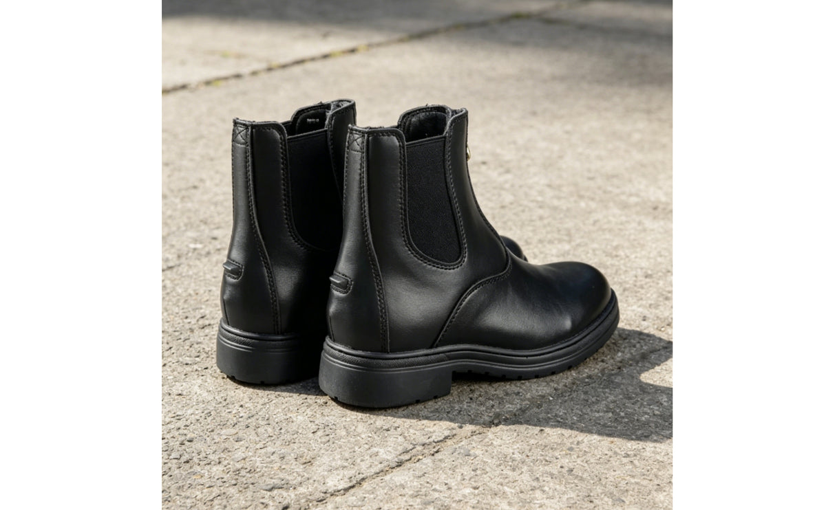 Children's Paddock Boots Anti-Slip Children's Equestrian Boots Wear-Resistant for Young Riders and Girls