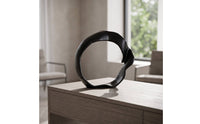 Decorative Loop decor Metal Hollow Sculpture for Bookshelf