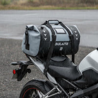 Motorcycle Rear Seat Luggage Bag Large Capacity Motorcycle Tail Pack Dry Bag Simple Installation for Motorcyclists, Bikers, Travel, Adventure