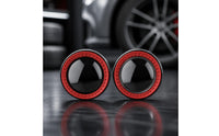 Wheel Cover with Mounting Screws D-Style Wheel Cover Mirror-Like Hubcap for off-Outdoor & Circuit