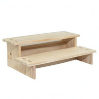 Tiered Display Shelf Tabletop Tiered Display Stand Multifunctional for Collectors