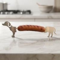 Stainless Steel Sausage Rack Metal Sausage Barbecue Rack Rust-Proof Hot Dog Roaster Heat-Resistant for Grill, Camping