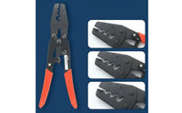 Labor-Saving Ratchet Crimping Plier Easy to Use Wire Connector Crimping Tool Automatic Rebound Wiring Pliers for Electronics Projects