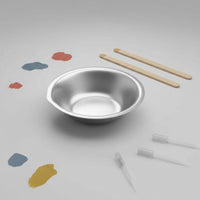 32 Pieces Paint Mixing Dishes Pour Spouts Pipette Dropper Tubes Metal Paint Stirrers