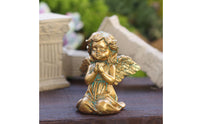 Angel Ornament Gift Concept Angel Sculpture Resin Figurine for Outdoor