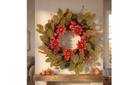 Autumn Wreath Lightweight Harvest Wreath Colorful for Wall, Porch