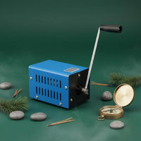 Multi-Voltage Output Hand Crank Generator No Fuel Needed Portable Hand Crank Generator Eco-Friendly Portable Emergency Power Station for Outdoor, Camping, Disaster Relief, Survival Training