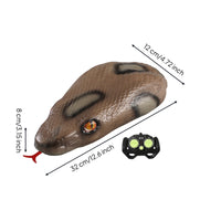 Distant Control Boat Twin-Propeller Alligator Head Boat Joke for Children
