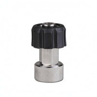 Stainless steel Hose Adapter Knurled Grip Push-to-Connect Hose Fitting Easy Instant Connection Plumbing Part