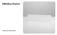 Easy Installation Cuttable Drawer Partition Space Saving Cut-to-Fit Drawer Organizer Multi-Functional for Students, Adults, Drawers, Bedroom