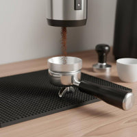 Reduces Waste Portafilter Funnel Alloy Construction Espresso Dosing Collar Long-Lasting Coffee Powder Receiving Collar Enhances Extraction for Baristas