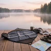 Non-Absorbent Mesh Angling Measuring Sling Reinforced Stitching Angling Measuring Ruler Bag Hanging Loops Weigh Sling Bag