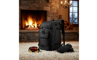 Ski Footwear Backpack Large Capacity Ski Travel Backpack Snowboard Footwear Bag Adjustable Straps Waterproof