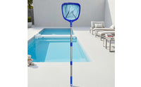 Leaf Skimmer Net Set Easy to Use Pool Brush Set Heavy Duty for Debris Removal