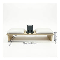 Manicure Hand Rest with Phone Holder Professional Nail Arm Rest with Phone Holder Furniture Comfortable Ergonomic