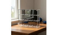 Dustproof Golf Ball Display Case Transparent Golf Ball Display Cabinet Acrylic 12-Slot for Collectors, Golfers, Game Room, Office, Shelf