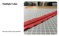 Cut-to-Size No. 5 Coil Zipper Roll By the Yard Sewing Supply Long-Lasting Effortless Operation for DIY Enthusiasts, Upholsterers, Tent Manufacturing, Upholstery Projects, Outdoor Gear Repair, Apparel Production