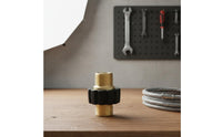 M22 Pressure Washer Adapter Sturdy Duty M22 to 3/8 Quick Connect Fittings Brass Rapid Disconnect Fitting Leak Resistant