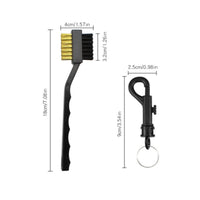 Double Sided Golf Brush Comfortable Grip Sports Gear for Driving Range